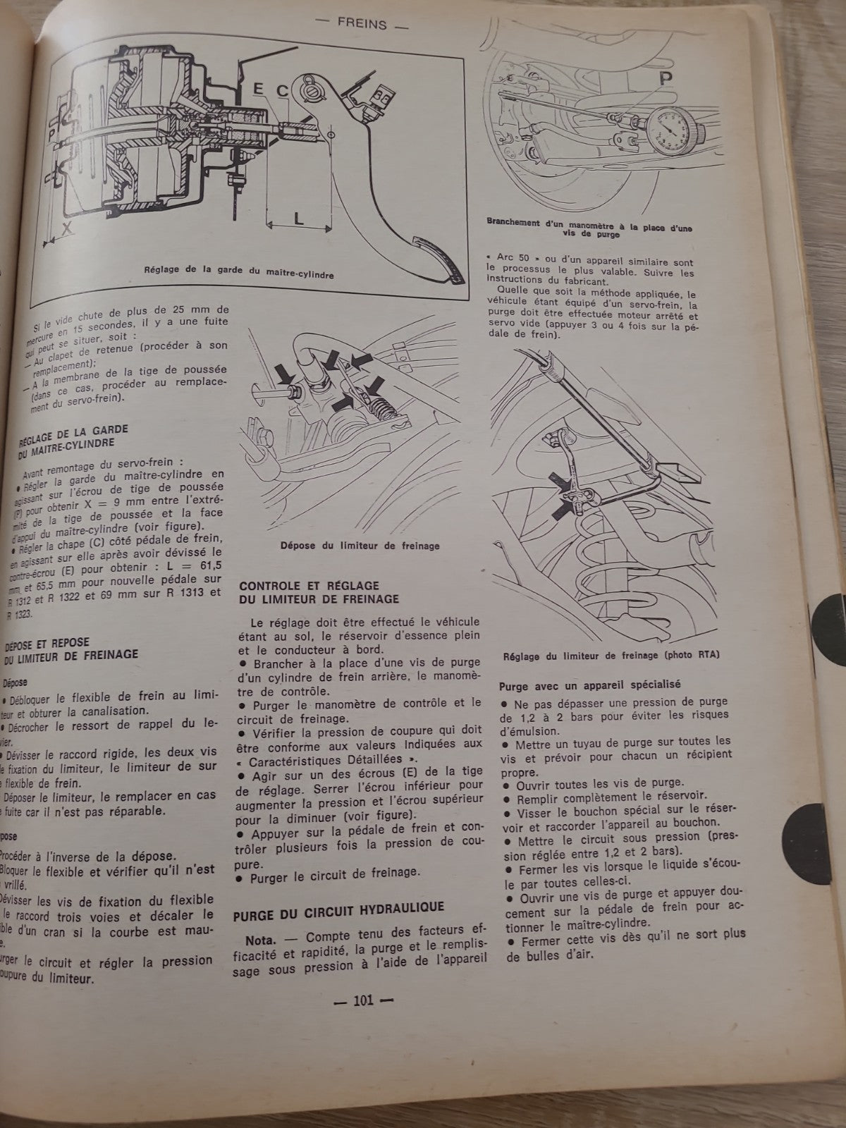 RTA Revue Technique Automobile Renault 17 TL TS 1973 (Liv178)