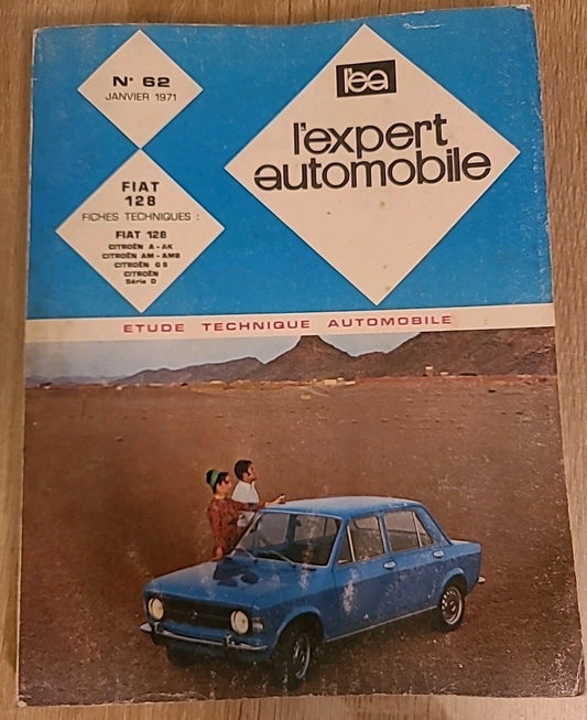 Revue Technique FIAT 128 RTA de 114 pages (Liv13)
