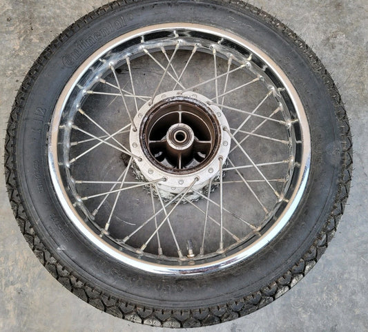 Roue Arrière Pneu Ok 16pouces  125 YAMAHA SR 10f 1997