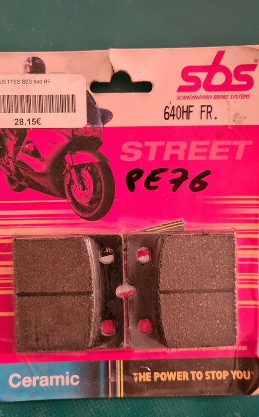 Plaquettes de freins BMW k75 r80... voir fiche détail sur photo 2 (code PE76)