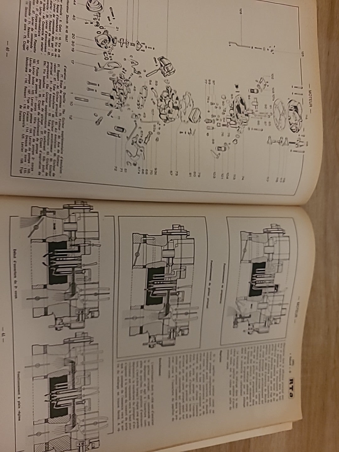 Revue Technique Auto Opel Rekord Série 2 RTA de 126 pages (Liv106)