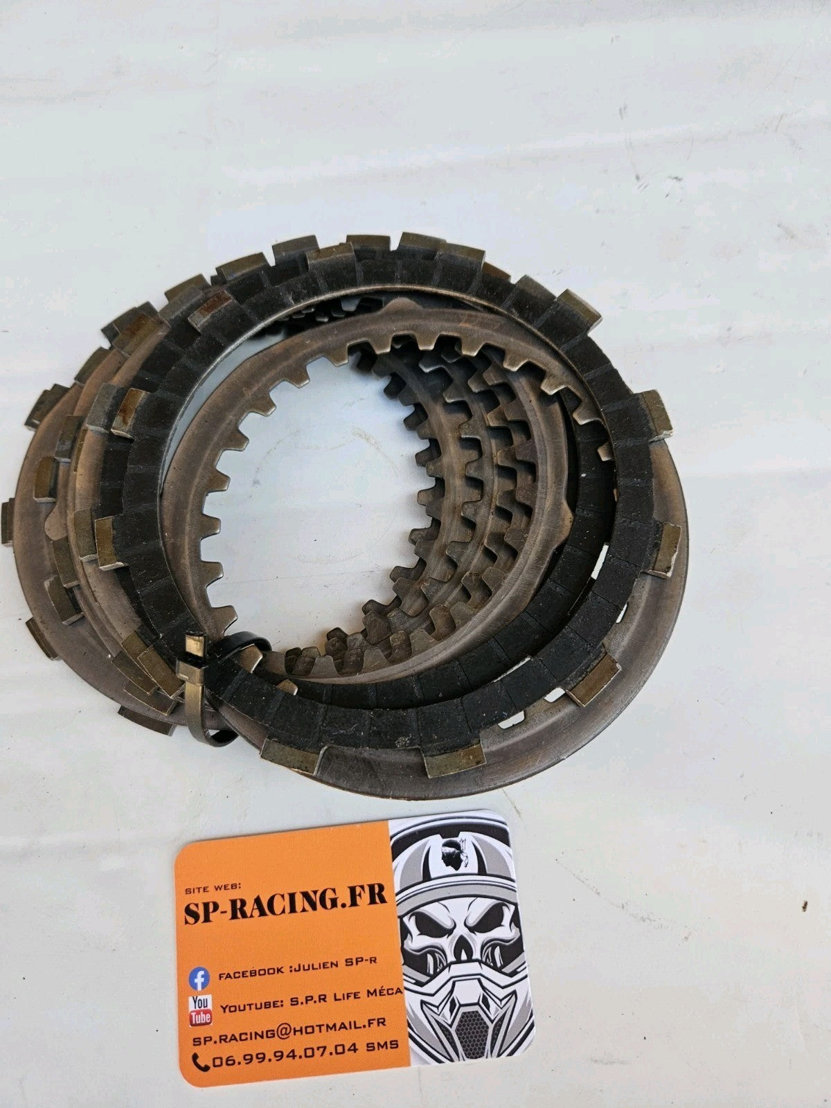 Embrayage Lisse Et Garni Yamaha Banshee 350 Ph2 (#24983)