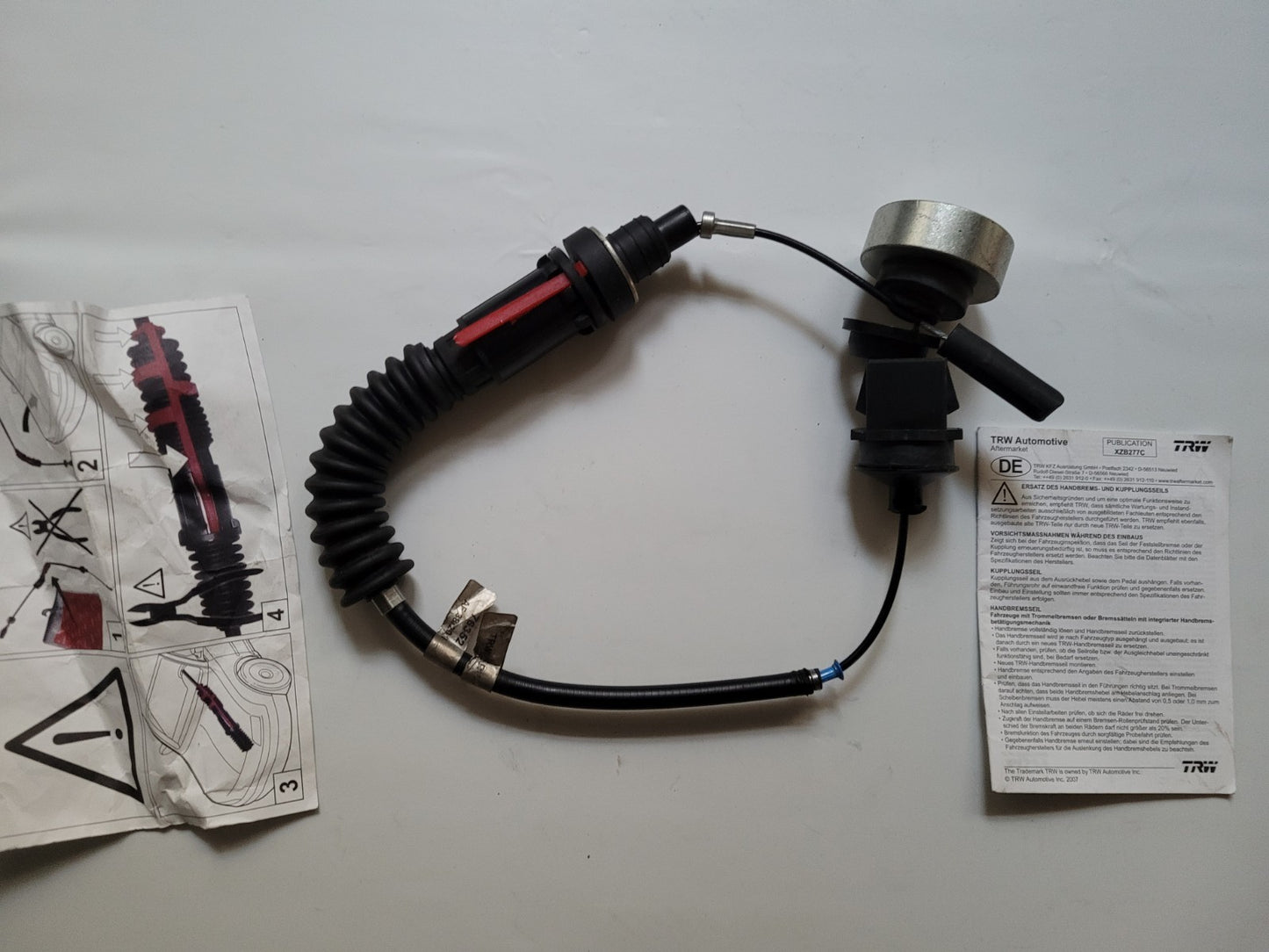 Câble D'embrayage Peugeot Citroën Évasion 807 Expert TRW GCC1732 (#AUT175)