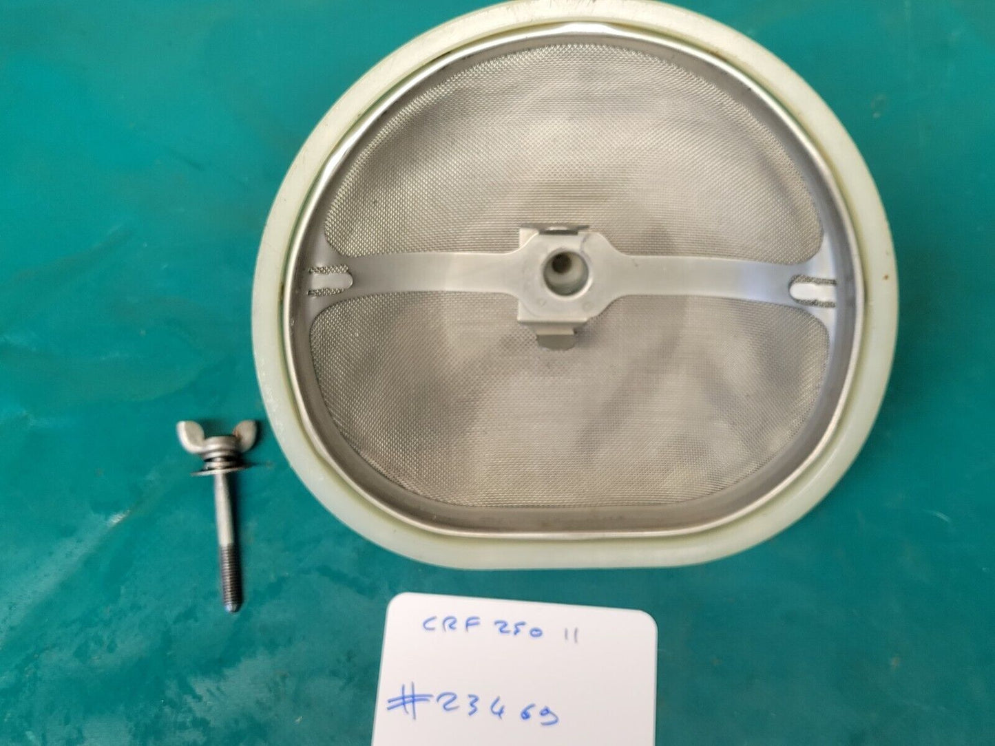 porte filtre a air et fixation Arrière Honda 250 CRF 2011 (#23469)