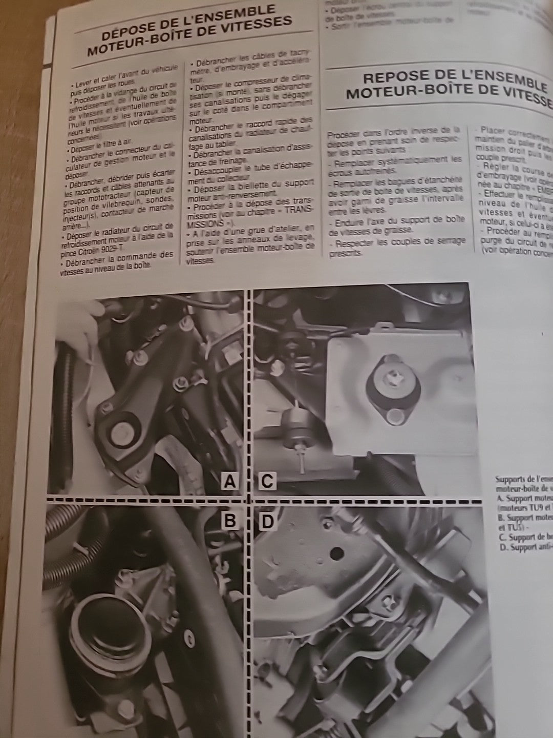 Revue Technique Citroën Saxo Essence RTA de 102 pages (Liv37)