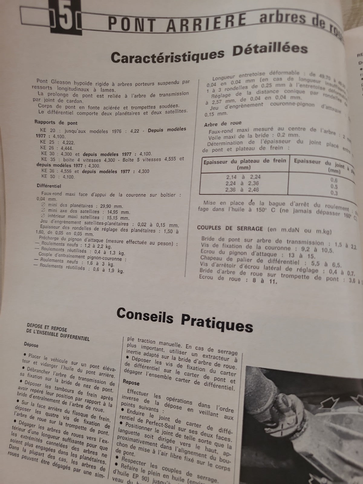 RTA Revue Technique Automobile Citroën CX Renault 6 Simca 1000 1977 (Liv164)