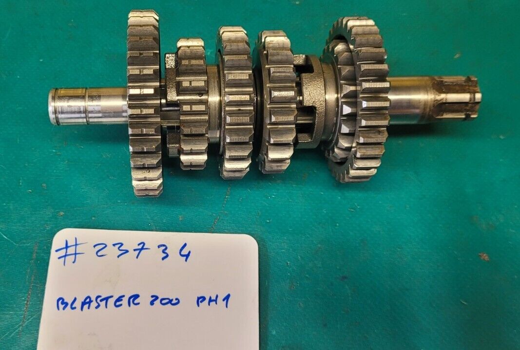 Arbre Sortie Boîte Vitesse Pignonerie Complet  200 Blaster Yfm Ph1 Yamaha(23734)