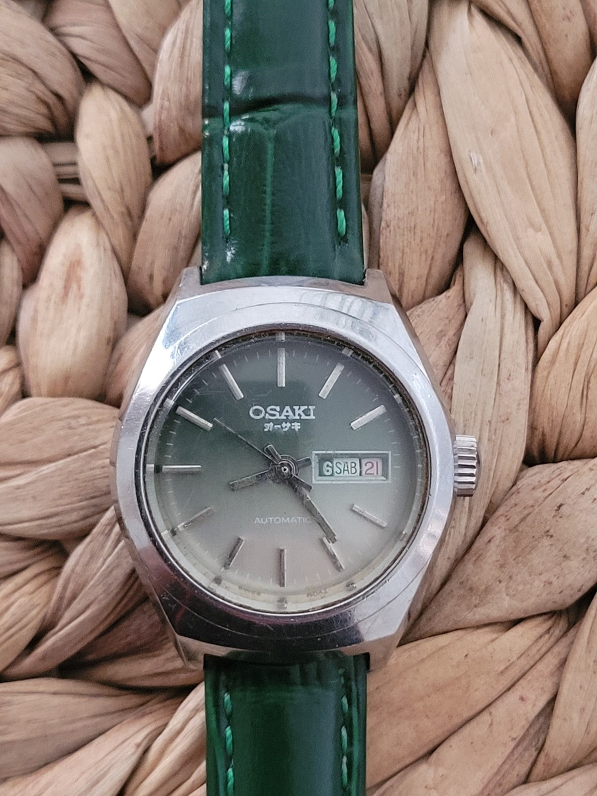 OSAKI Japon Montre mécanique fiable rare et élégante collector assuré  (Bij 7)