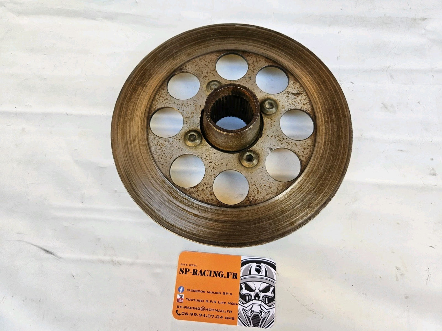 Porte Disque De Frein Arrière Yamaha Banshee 350 Ph2 (#24981)