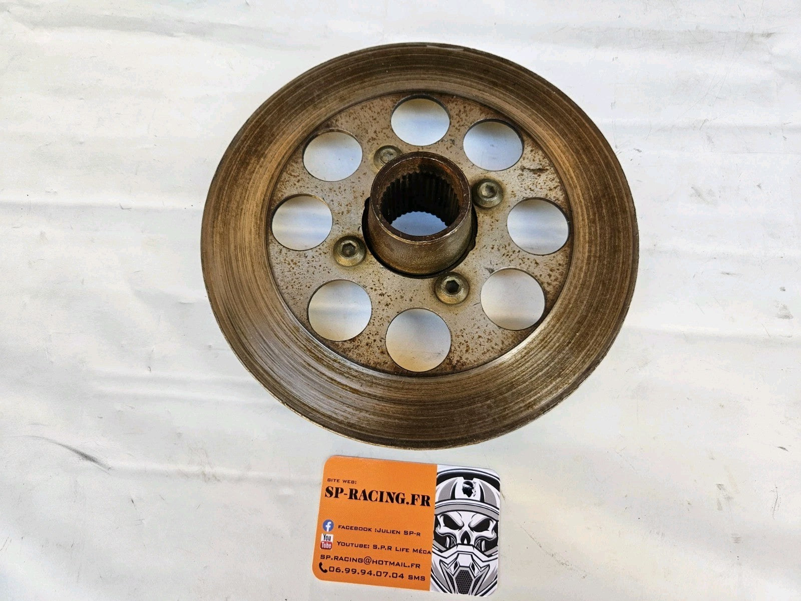 Porte Disque De Frein Arrière Yamaha Banshee 350 Ph2 (#24981)