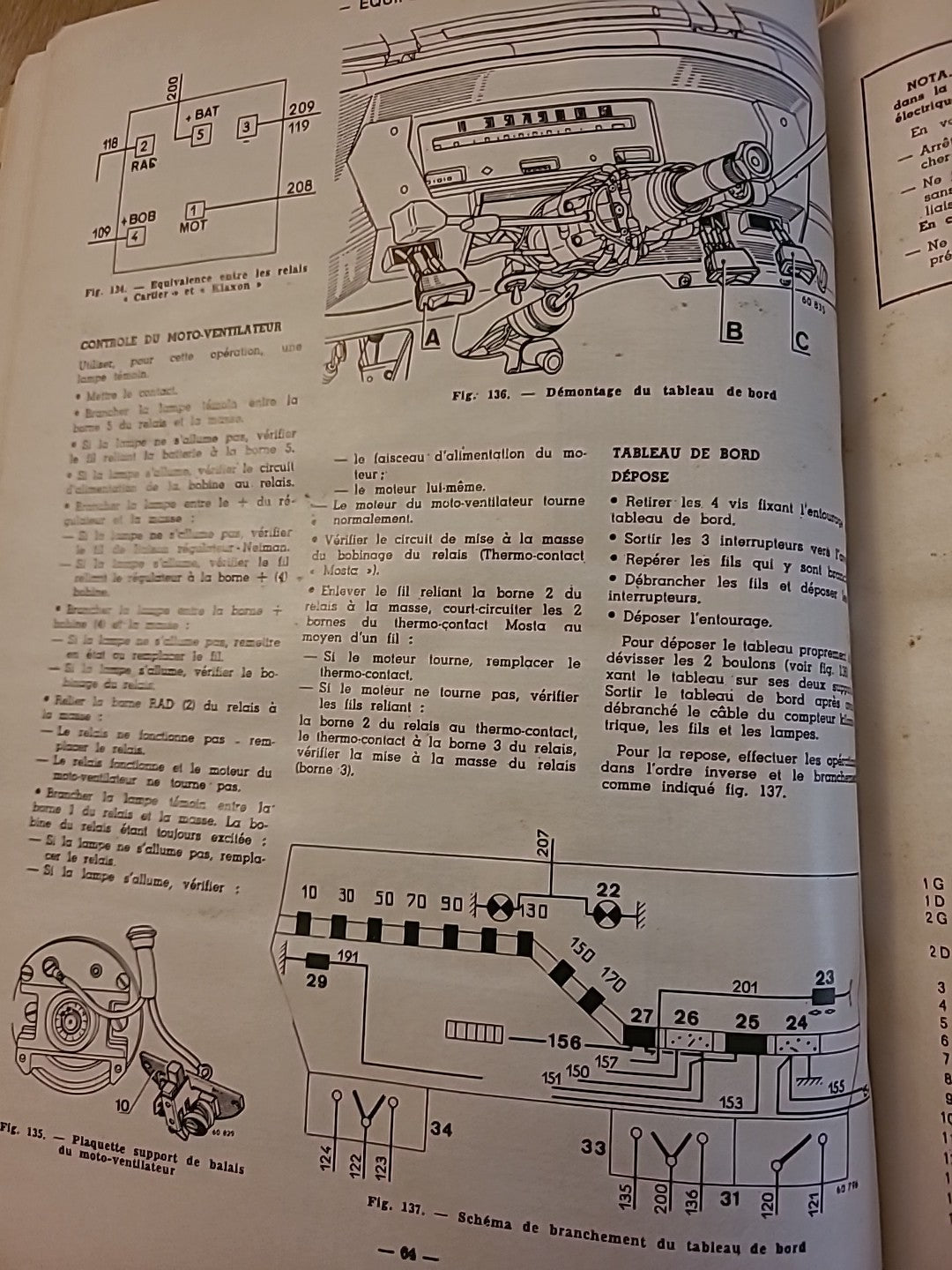 Revue Technique RENAULT 16 8cv R1150 RTA de 99 pages (Liv69)