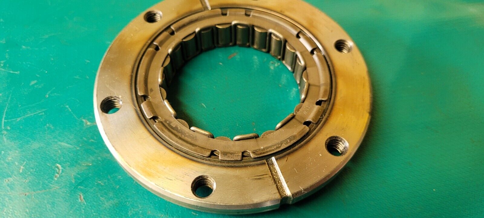 Roue Libre De Démarreur Derrière Rotor + Support 600 Transalp  1997 (#23729)