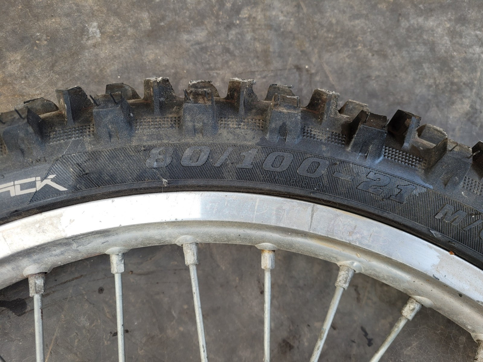 Roue Avant Avec Pneu Ok Pour KTM 525 Sxf 2006