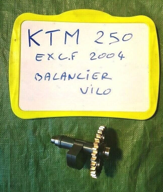 Balancier de vilebrequin avec engrenage KTM 250 EXCF de 2004