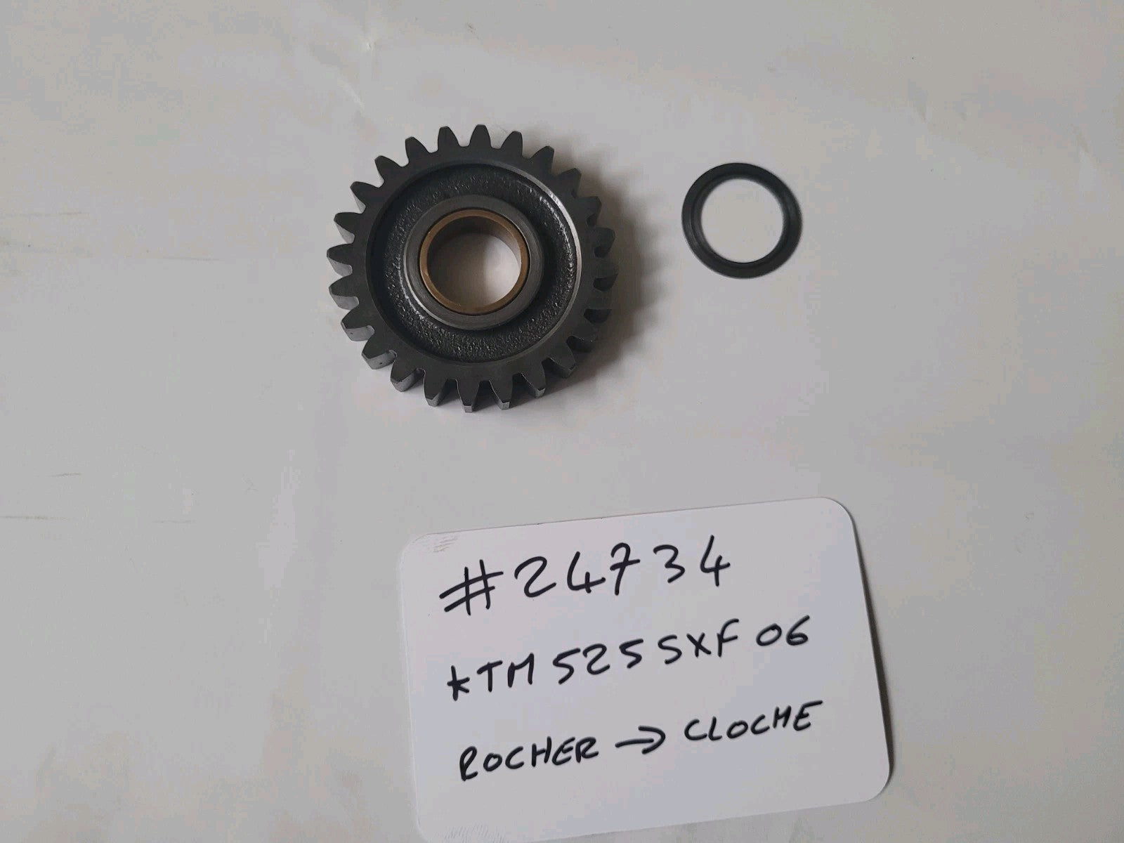 Engrenage Pignon Rocher Vers Cloche D'embrayage KTM 525 SXF 2006 (#24734)