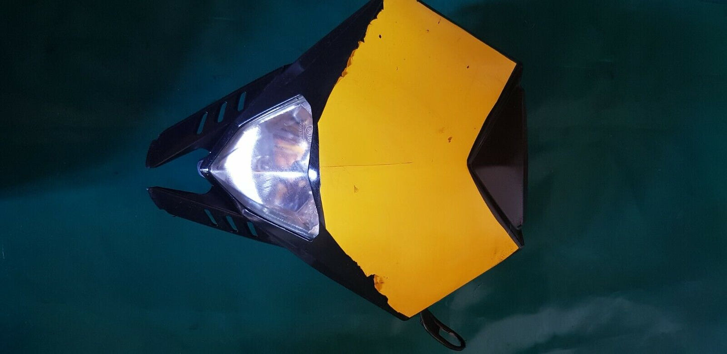 Tête de fourche avec ampoule phare BETA 350 RR 2011 4t