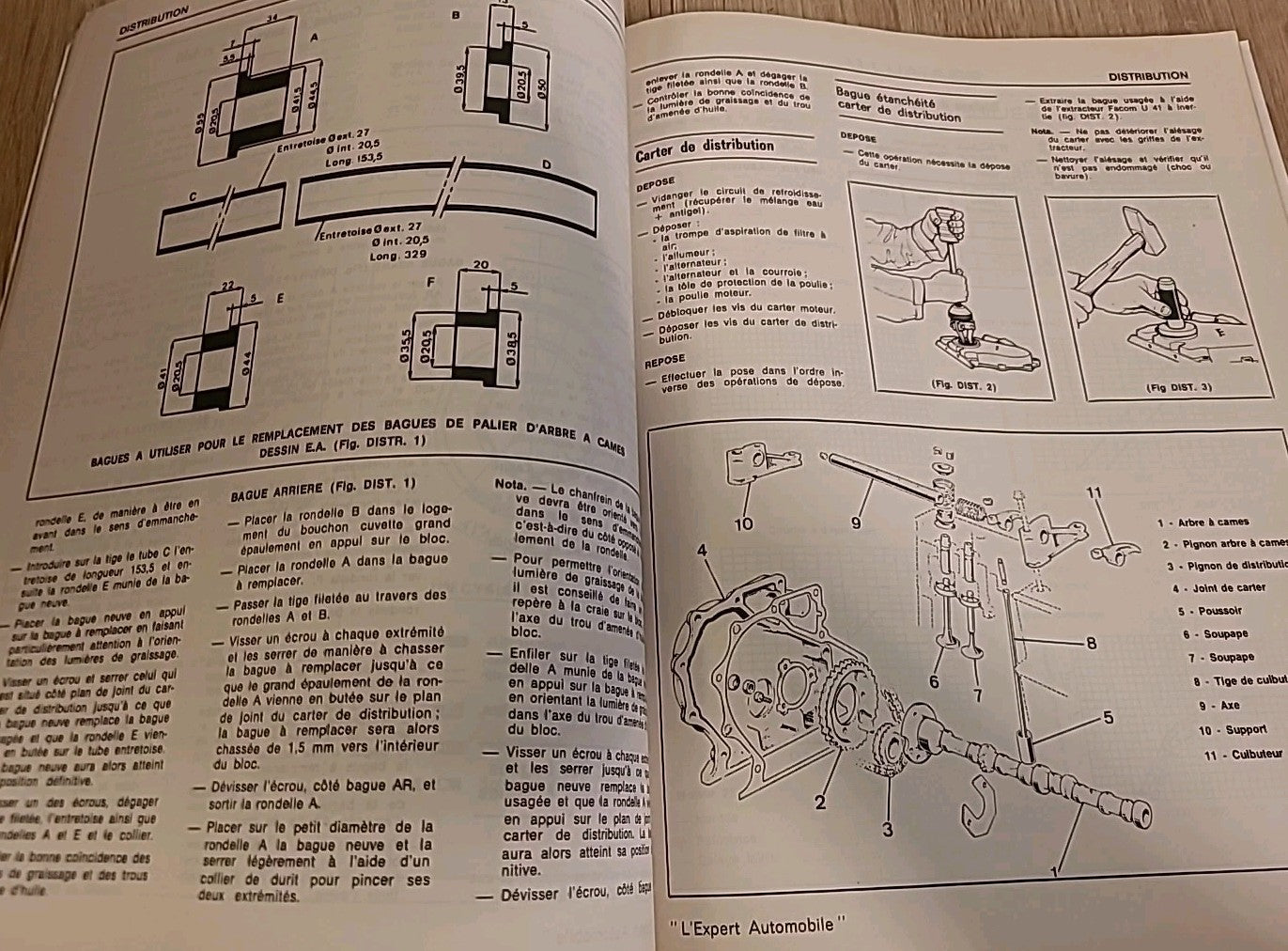 Revue Technique SIMCA HORIZON   RTA de 138 pages (Liv3)