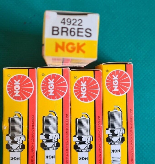 Lot de 5 bougies NGK br6es 4922 voir photo (PE349)