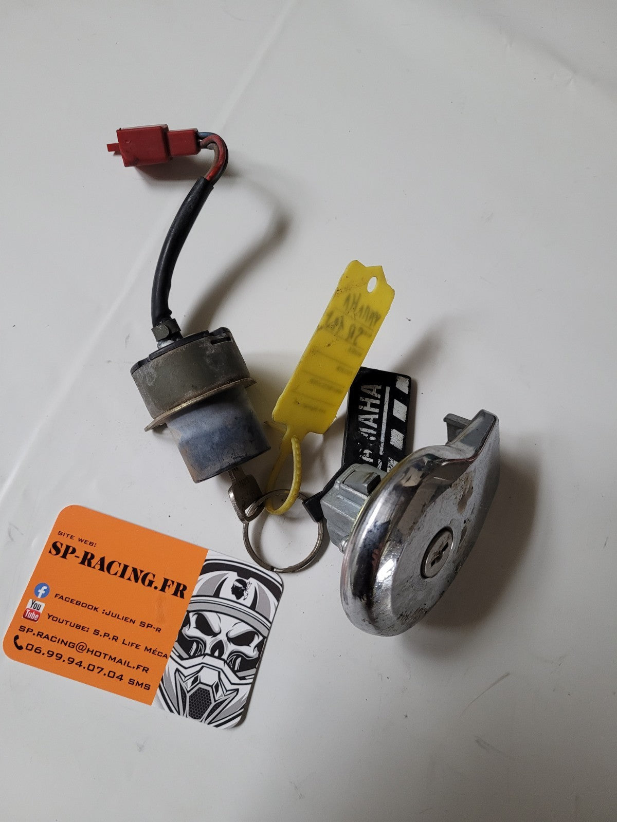 Kit De Démarrage Neiman Clé Bouchon De Réservoir 125 YAMAHA SR 10f 1997 (#24823)