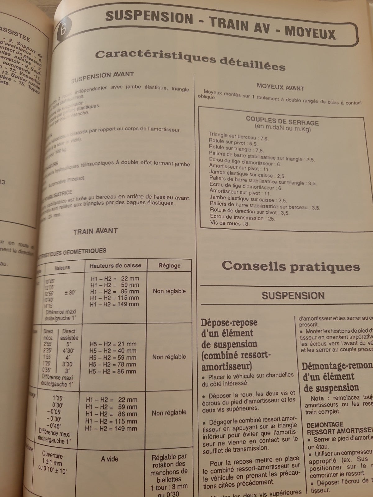 RTA Revue Technique Automobile Renault 19 Diesel 1990 (Liv213)