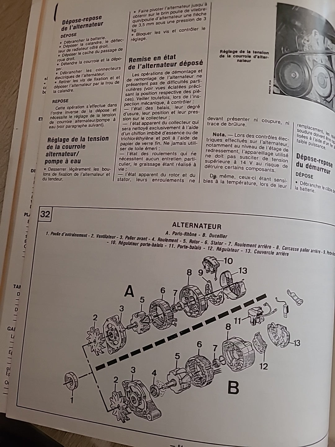 Revue Technique Renault 5 Et Express  RTA de 93 pages (Liv32)