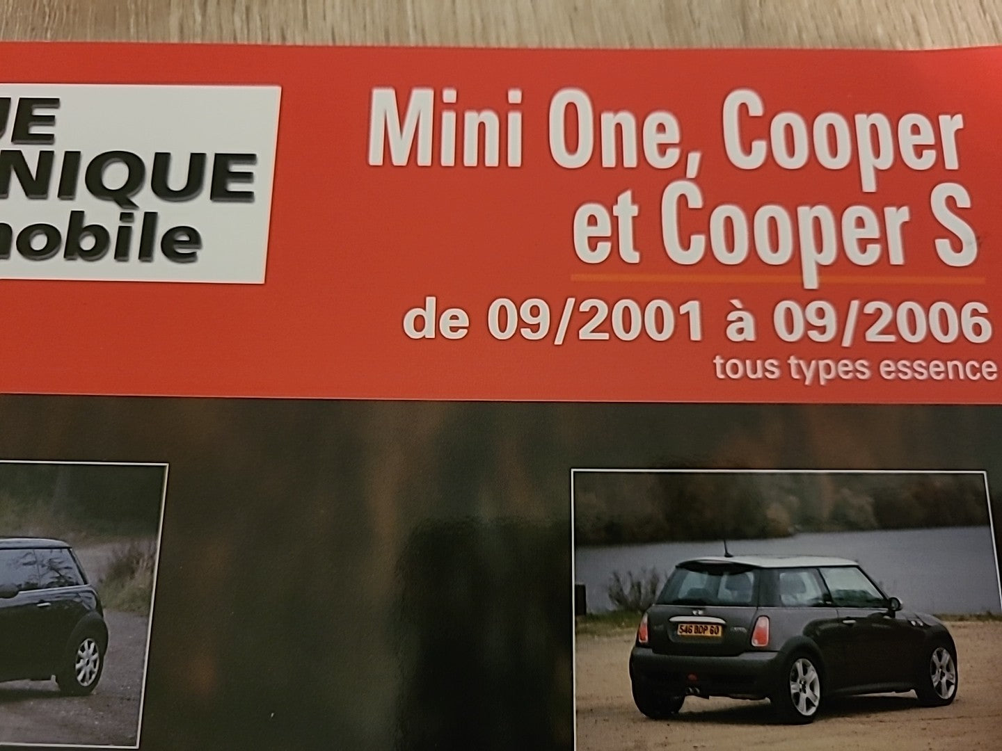 Revue Technique Mini One Cooper S 09/01 à 09/06  RTA de 171 pages (Liv1)