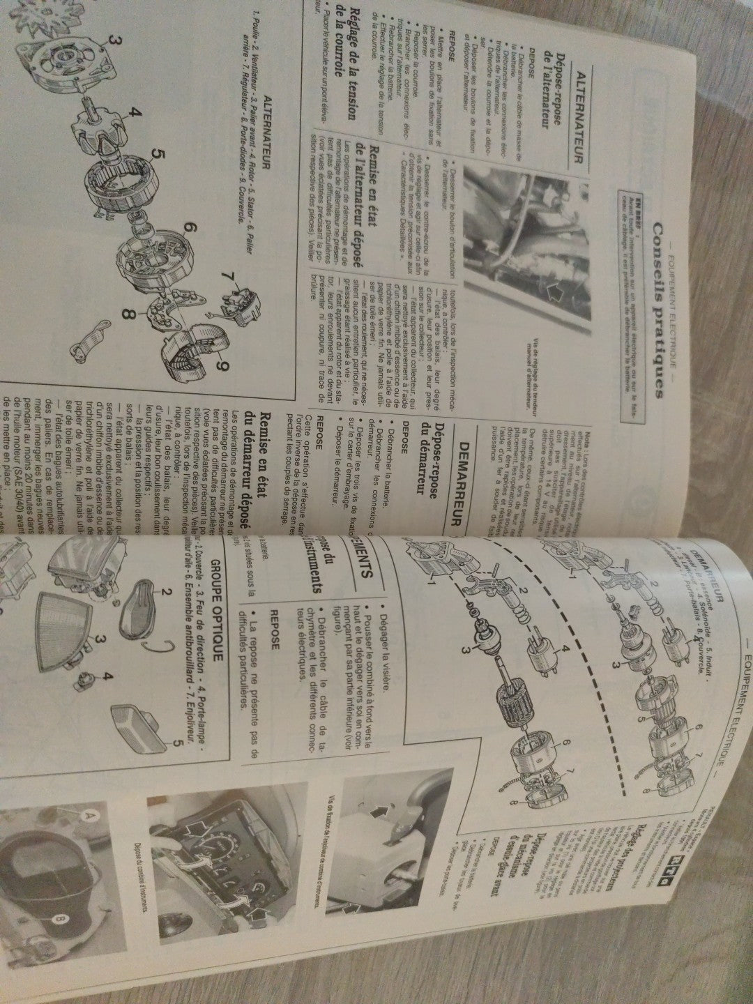 Revue Technique Auto Renault Espace 1991 RTA  (Liv130)