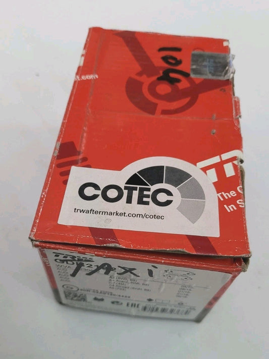 Jeu De Plaquettes TRW Audi Volkswagen Fiat GDB2132 (#AUT104)