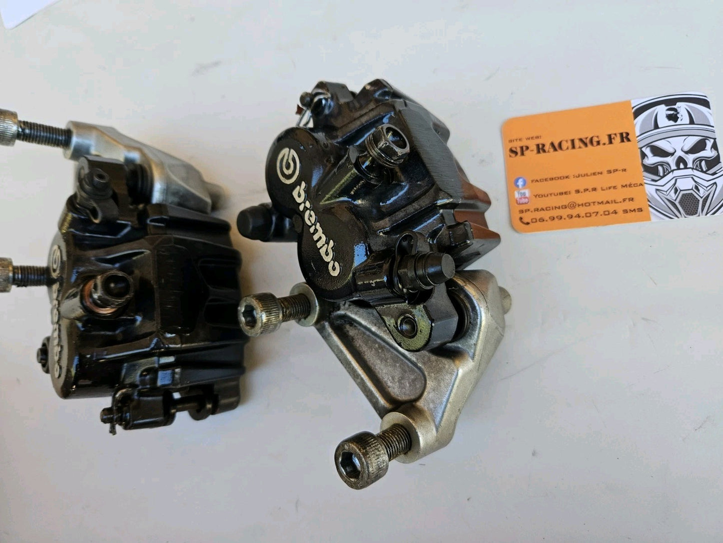 Paire D'étriers De Freins Brembo Ducati 620 Multistrada  (#24933)