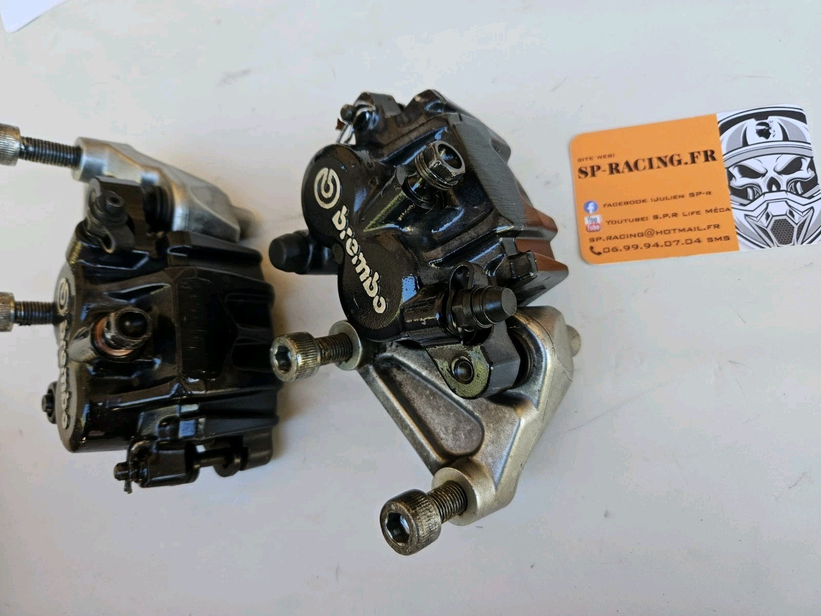 Paire D'étriers De Freins Brembo Ducati 620 Multistrada  (#24933)