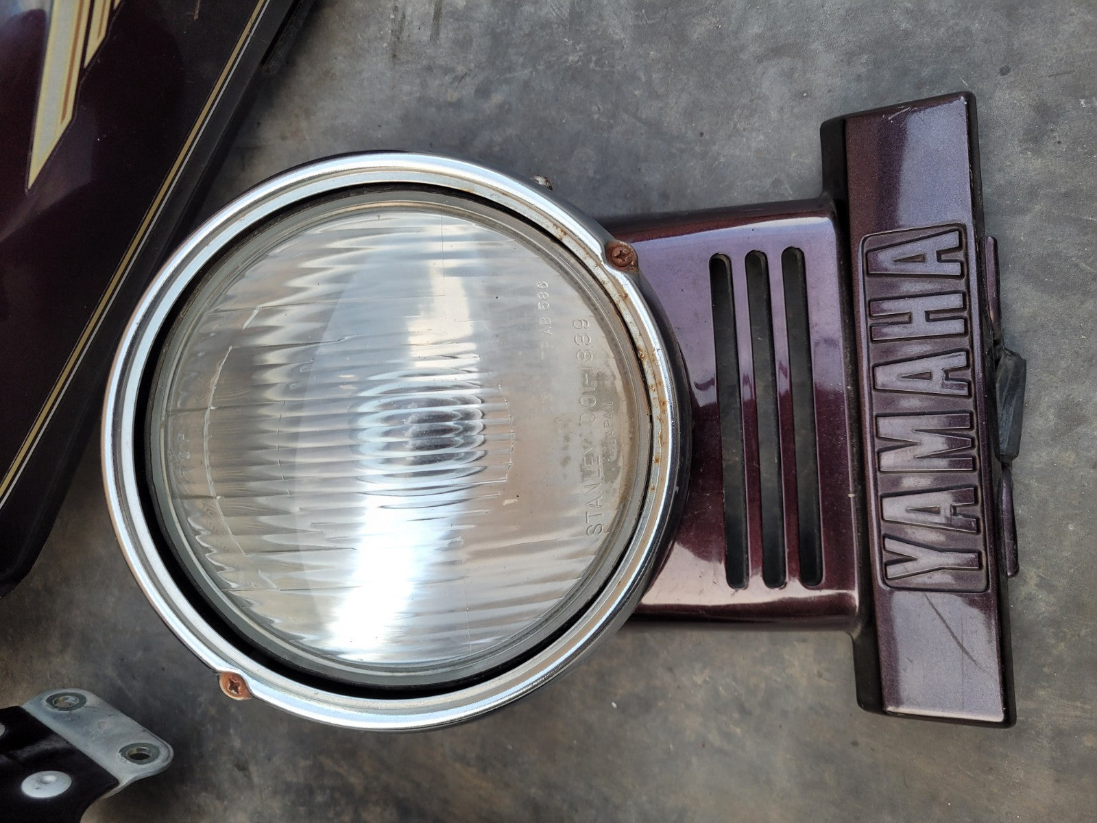 Kit Carrosserie Reservoir Phare Garde Boue 125 YAMAHA SR 10f 1997