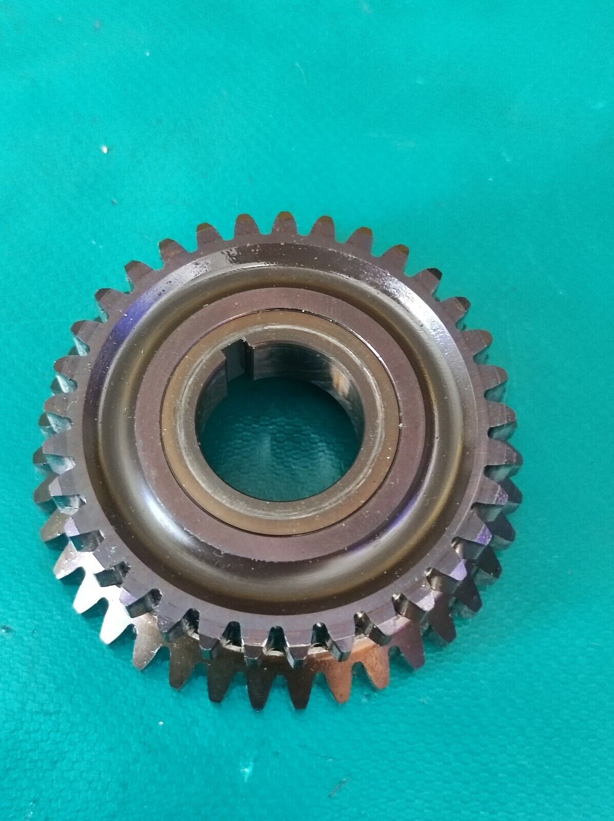 Engrenage situé sur vilebrequin vers cloche d'embrayage KTM 450 EXC f 2008