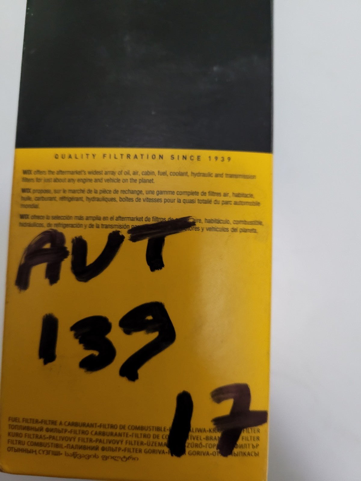 Filtre À Carburant Renault Peugeot Citroën  WIX WF8034 (#AUT139)