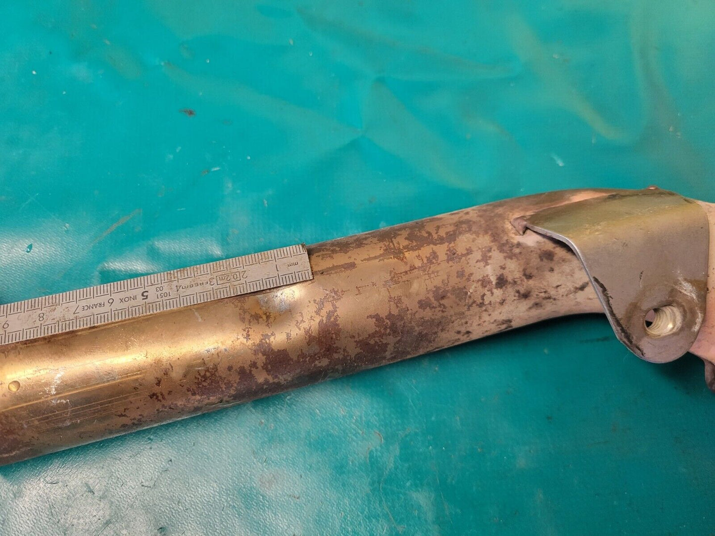 intermediaire collecteur echappement Honda 250 CRF 2005 (#23554)