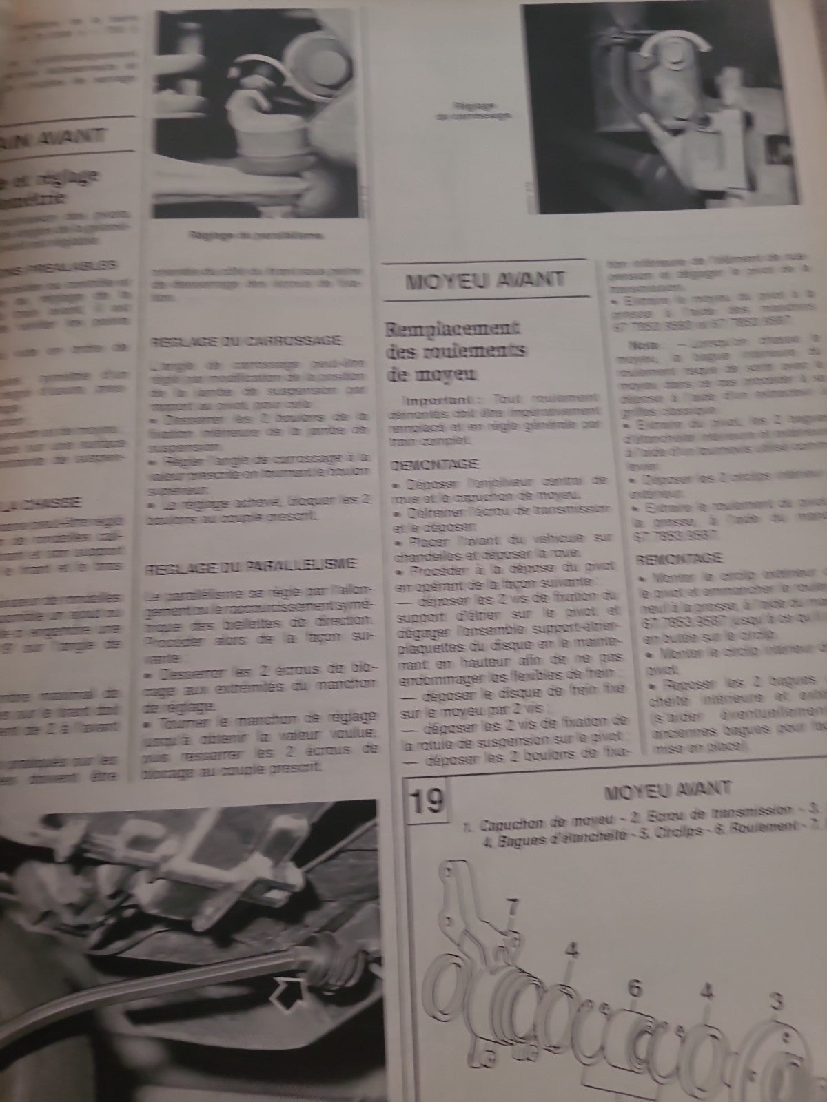 RTA Revue Technique Automobile Lada Samara 1989 (Liv219)