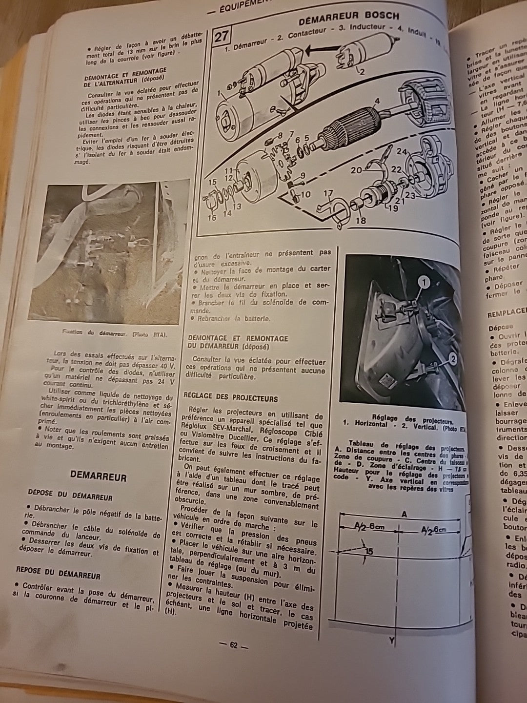 Revue Technique Auto FORD TAUNUS 1976 RTA de 90 pages (Liv75)