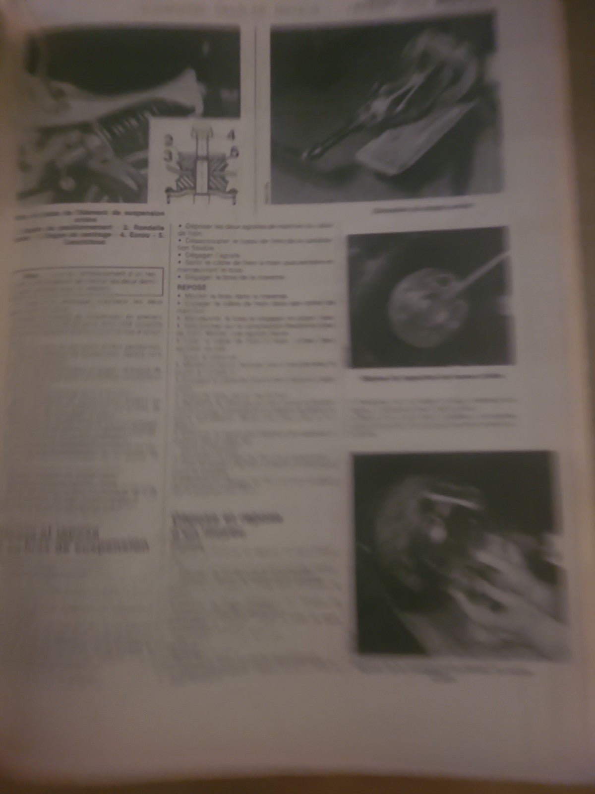 RTA Revue Technique Automobile Peugeot 305 Diesel Ph2 Livre Ancien 1983 (Liv240)