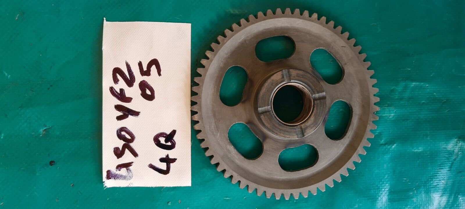 Engrenage de démarrage volant moteur  450 yfz Yamaha 2005 voir photo (jo 4Q)