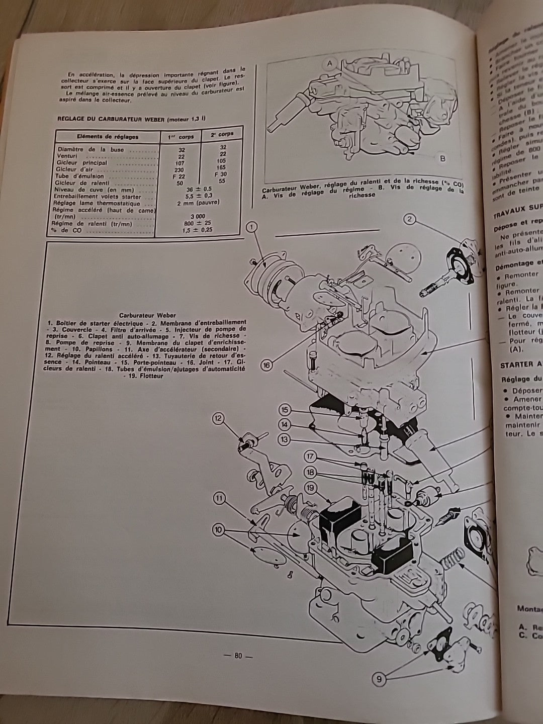 Revue Technique FORD FIESTA de 94 pages (Liv56)