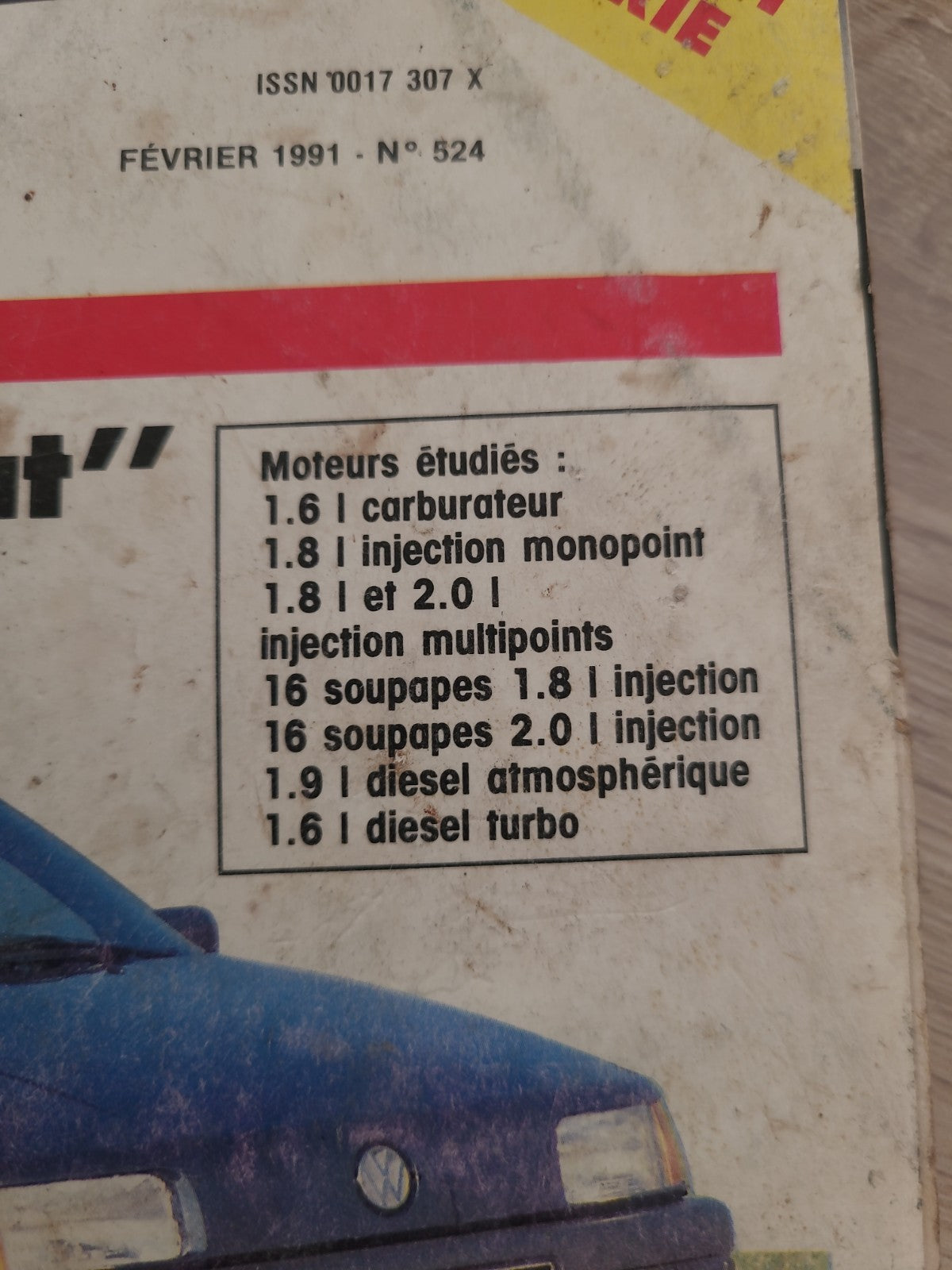 Revue Technique Auto Passat Essence Et Diesel Depuis 88 RTA  (Liv136)
