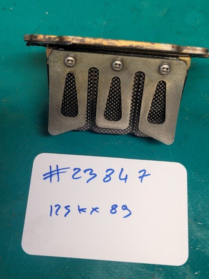 Boîte À Clapet Carbone 125 KX 1989 Kxfe (23847)