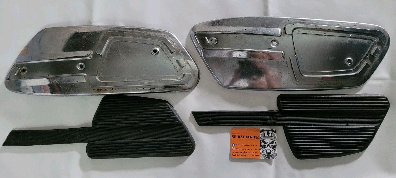 Chromes De Reservoir Et Tapis Motoconfort lt125 (BICYLKNDRE)  (#24673)