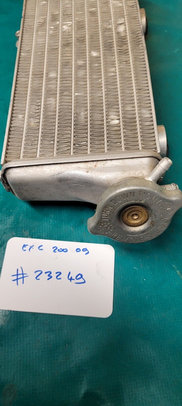 Radiateur Côté Avec Bouchon Ktm 200 Exc 2009 (Rf #23249)