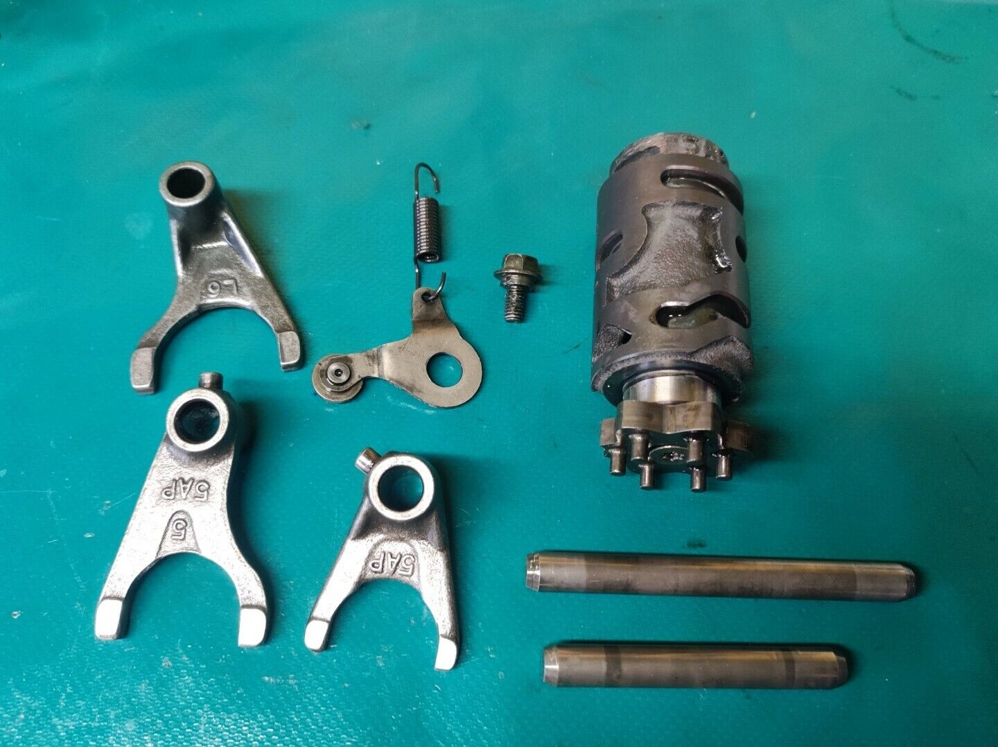 Kit sélection fourchettes barillet YAMAHA TTR 125 2003