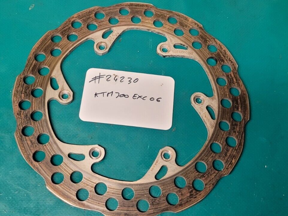 Disque De Frein Arrière 300 EXC KTM 2006 (24230)