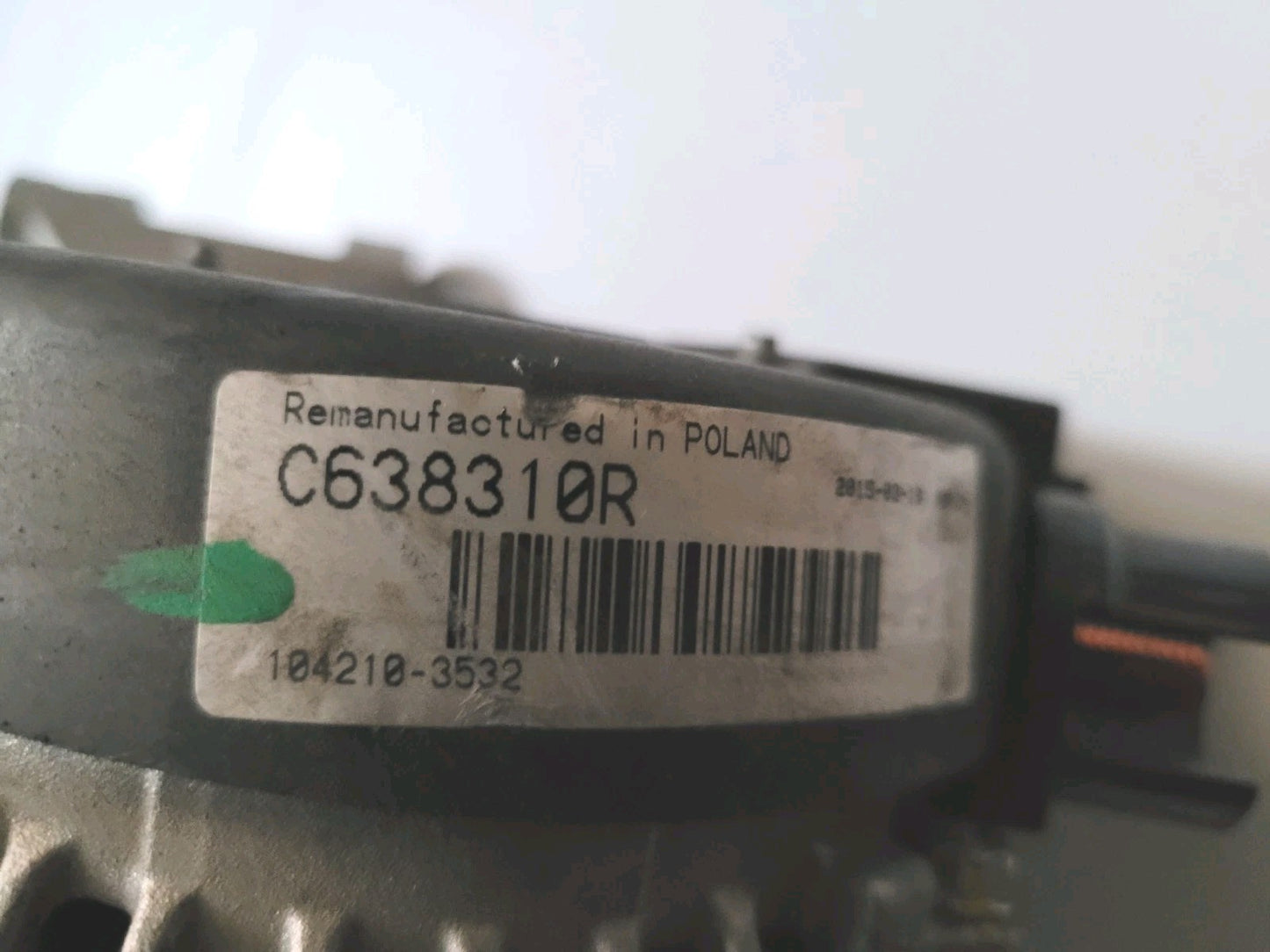 Alternateur Valeo Monté 2h Donc Prix -30%  4729 C638310r Ford Cmax Volvo #AUT170