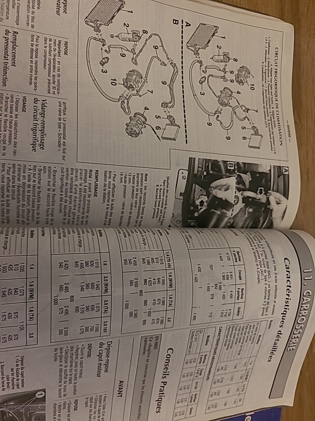 Revue Technique Auto Renault Megane Et Scenic  RTA de 225 pages (Liv94)