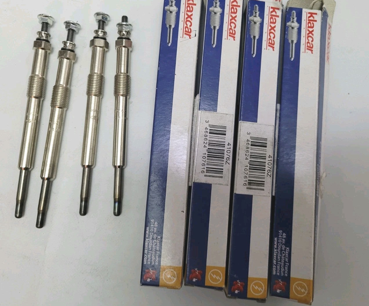 4 Bougies De Préchauffage Klaxcar 41076Z (#AUT130)
