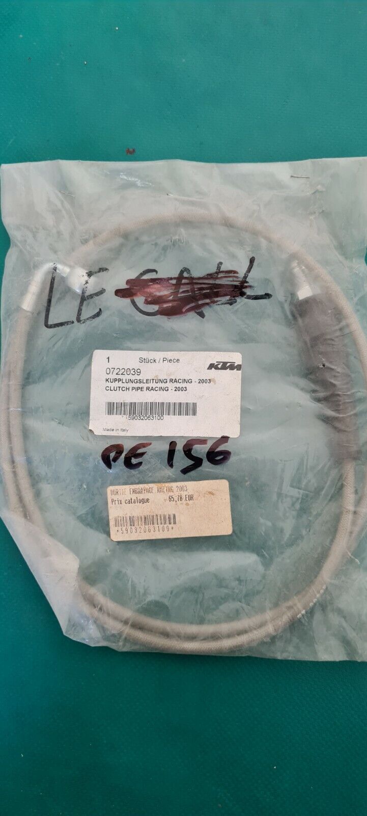 Flexible d'embrayage ktm exc 2003 (code PE156)