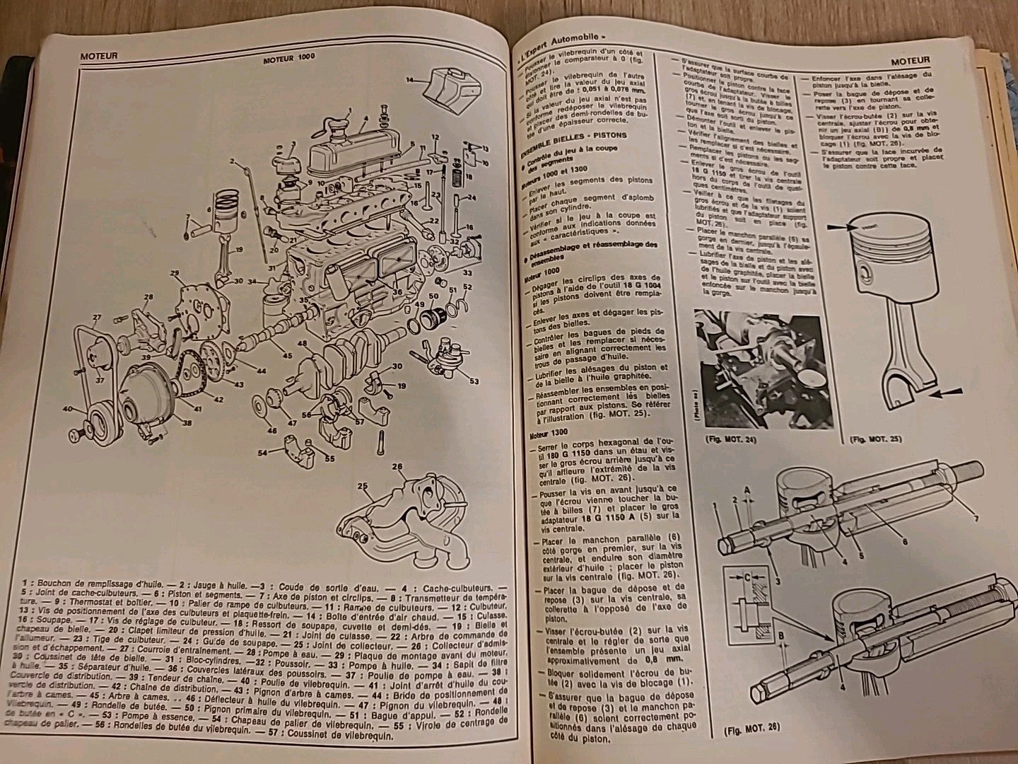 Revue Technique AUSTIN METRO 1000 L 1300S  RTA de 129 pages (Liv19)